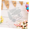 DOITOOL Easter Carrot Cutting Die Versatile Metal Stencil for DIY