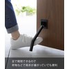Yamazaki 3727 Folding Door Stopper with Tape, Long, Black (when