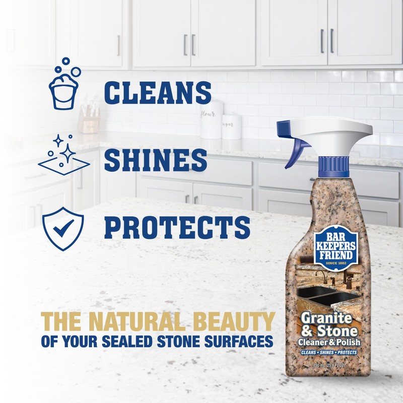 Bar Keepers Friend Stone & Granite Cleaner and Polish (25.4