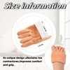 DEEYOTA Finger Separation Pad,Toe Grip with Elastic Band,Foot Tool and