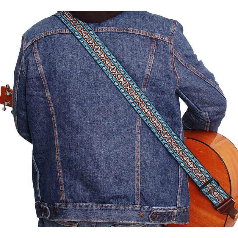 MUSIC FIRST Original Design, 2 inch width (5cm), Colorful Meshbelt