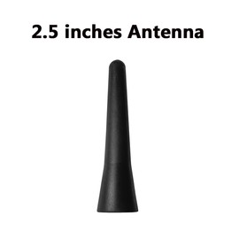 Antena corta compatible con Ford Maverick EcoSport Ranger Explorer Fiesta Focus Fusion Escape Select Models | Negro 2.5 pulgadas | Mini antena de radio de reemplazo directo | Antena de techo para