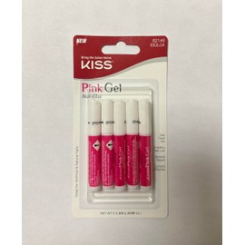 Kiss Pink Gel Nail Glue (IBGL04) Pack of 6-30 Pipettes