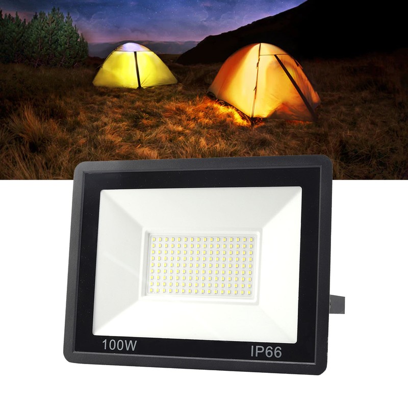 100W LED Flood Light Graphene Waterproof Super Bright Security Light