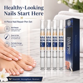 4-Pack Nail Care Liquid Pens for Women – Portable Nail Repair Pens for Daily Toenail & Fingernail Care