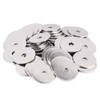 50PCS 1/4" x 1-1/4" Fender Washers, 18-8(304) Stainless Steel Flat