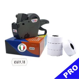 Ferlabel FERLABEL PRO MANUAL AWARD MACHINE 8 CHARACTERS COMPLETE KIT WITH 4 ROLLS OF LABELS 26x12