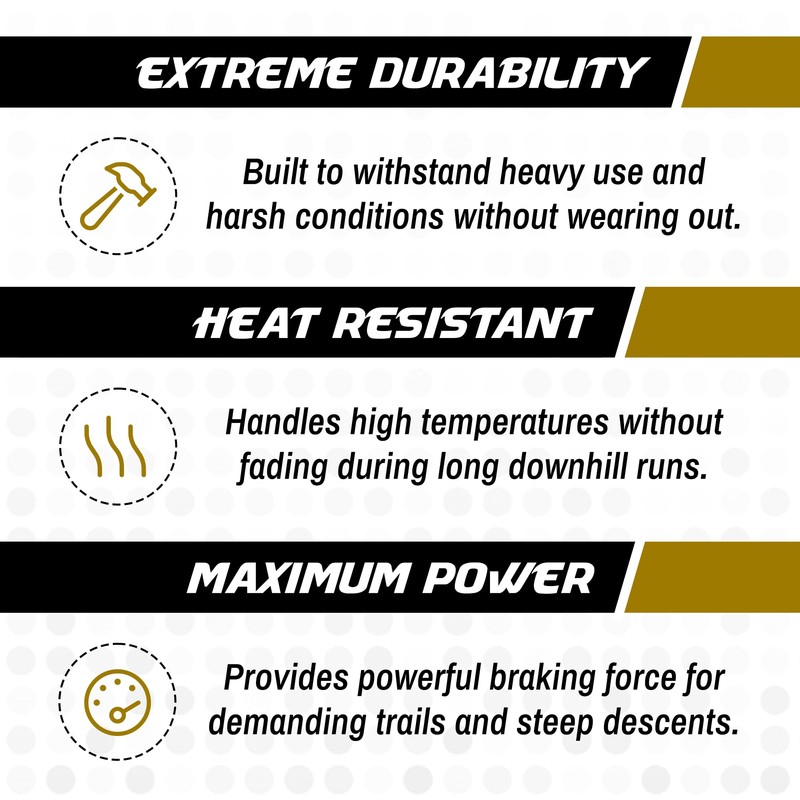 epic Disc Brake Pads for SRAM G2, Guide, Guide Ultimate