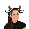 Beistle Cow Ears and Horns Headband Farm Theme Birthday Party