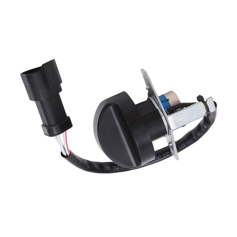 3 Pins Excavator Throttle Motor Knob Switch Triangular Plug Replacement