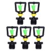 5PCS G1/2 Male Thread Rotating Sprinkler Nozzle Spray Head Misting