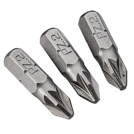 Pozi Rockler Centerline 1'' Driver Bits, 3-Pack