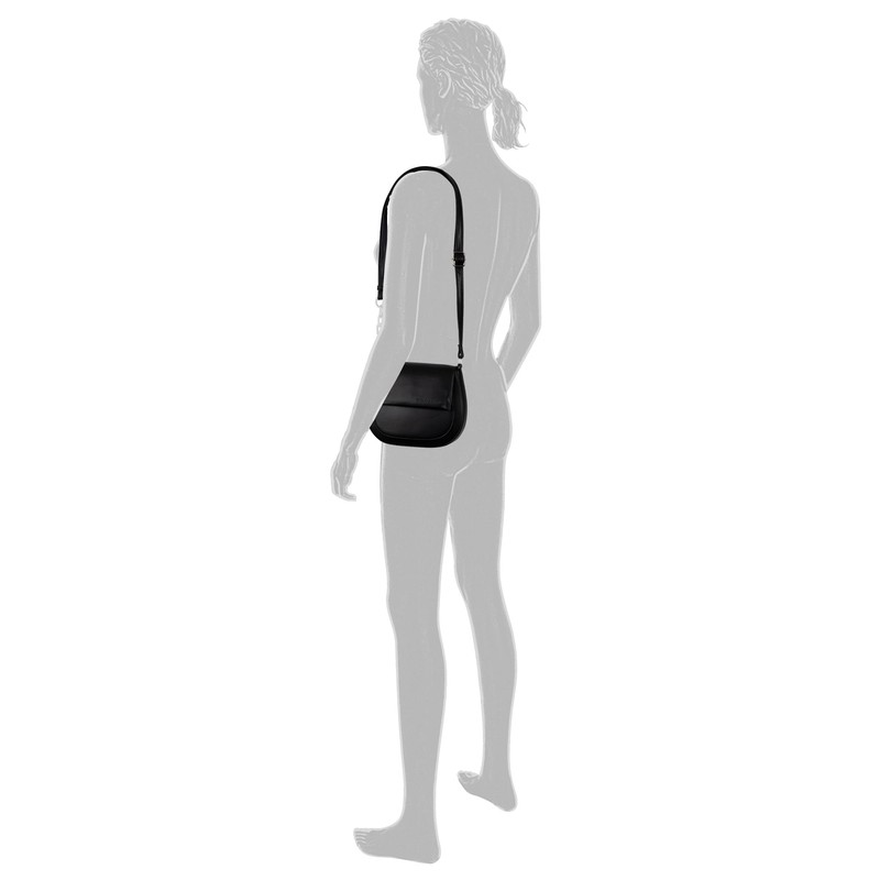 TOM TAILOR Denim Women's Anne Flap Bag, black, 002494
