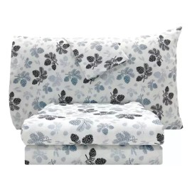 Flannel Portugañ Sabanas De Franela Tamaño King Para Frio