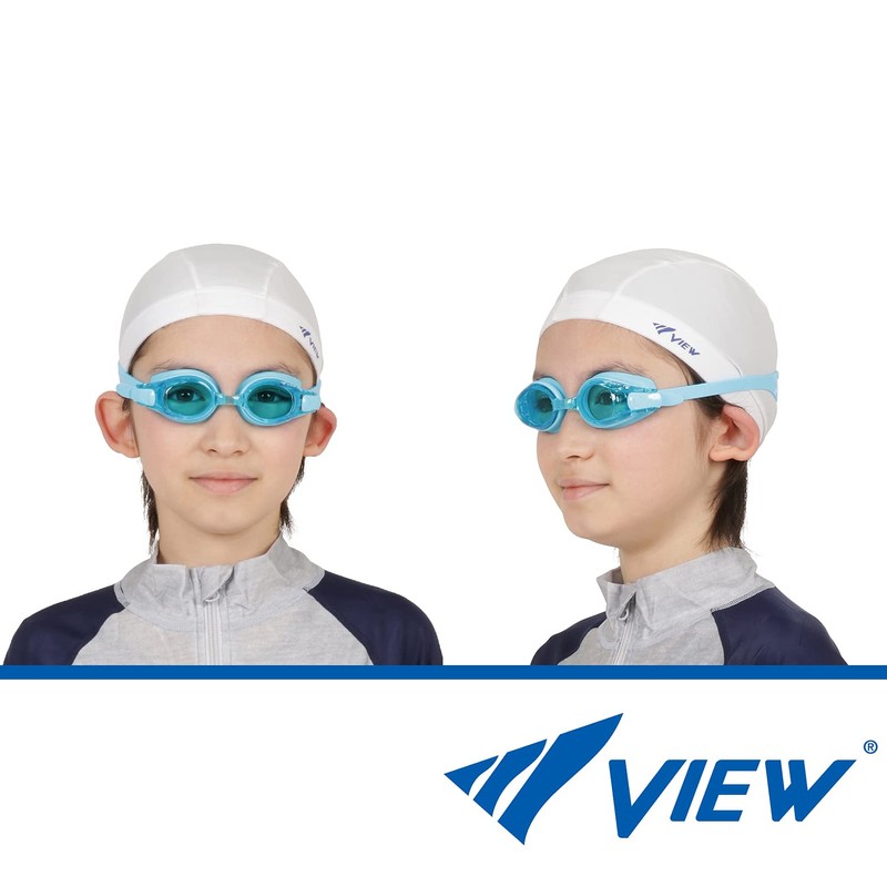 View V780JSA AM Swimming Goggles, Made in Japan, For Kids,