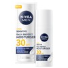 NIVEA MEN Sensitive Daily Protect Moisturiser SPF 30 (50ml), Moisturising