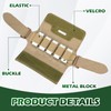 Lpoip Nvg Counterweight，Tactical Helmet Accessories，Helmet Counterbalance Weight Bag for Fast