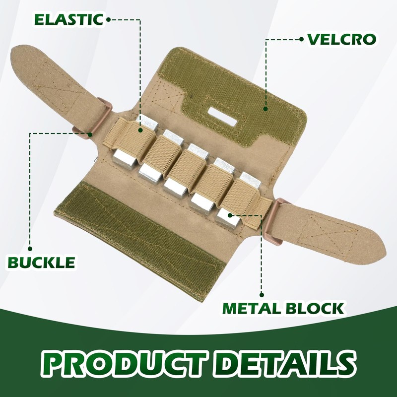 Lpoip Nvg Counterweight，Tactical Helmet Accessories，Helmet Counterbalance Weight Bag for Fast