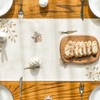 Artoid Mode Carrots Rabbit Bunny Happy Easter Table Runner, Spring