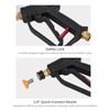 High Pressure Washer Gun, 4000 PSI Max Short Pressure Washer