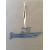 Center Console Boat Ornament