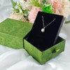 Baiyanor Necklace made of natural pearls, pearl necklace with real
