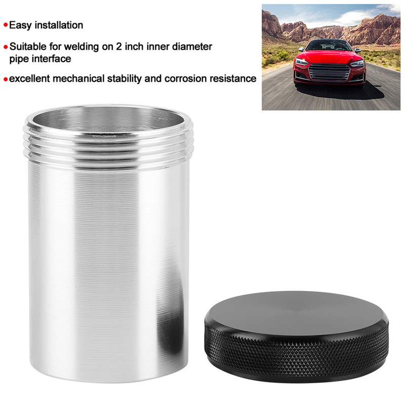 2in Aluminum Alloy Weld On Filler Neck and Cap Fuel