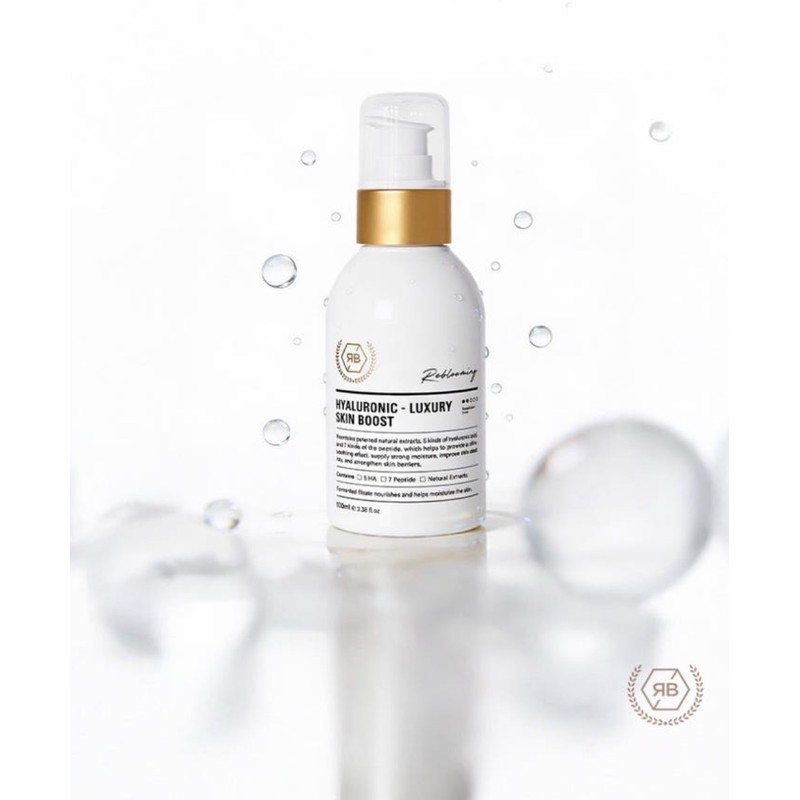 Ribble Rebloom Skin Booster Hyaluronic Luxury Ampoule Skin Boost 100ml