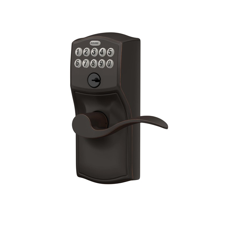 SCHLAGE FE595 CAM 716 ACC Camelot Keypad Entry with Flex-Lock