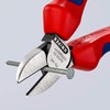 KNIPEX 70 02 140 diagonal cutters, accurate cutting up to