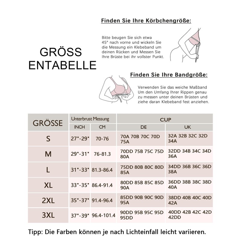 As Fairy Women's Underwired Push Up Bra Full Coverage Seamless