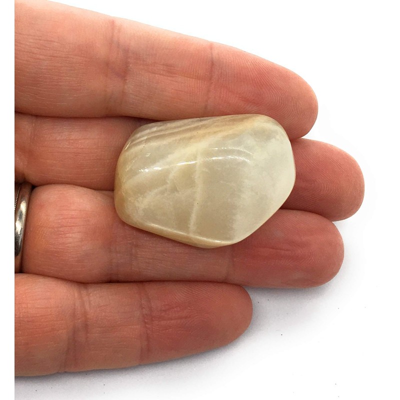 Moonstone Large Crystal Tumble Stone - 1 Pc