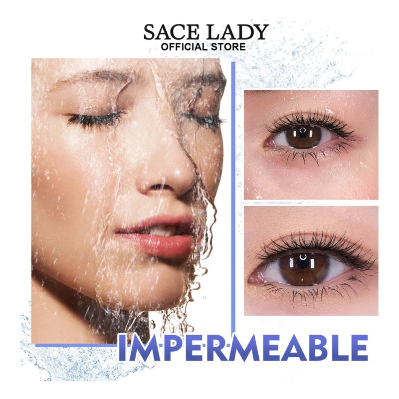 Sace Lady Mascara Para Pestañas Voluminizadora Impermeable