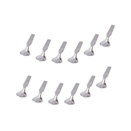 Garden Of Arts Stainless Steel TEA/COFFE AND Spice Box Spoons Set of 12 (Silver) (Small Tea spoon)
