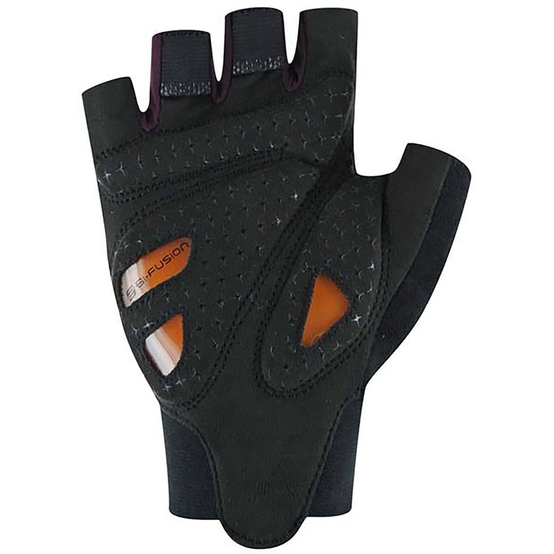 Roeckl Diamante Women's Cycling Gloves Short Black 2023: Size: 6.5