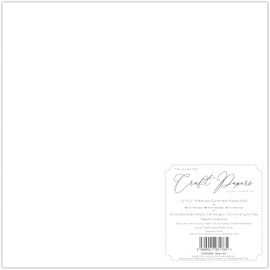 Craft Consortium Double-Sided Paper Pad 12 x 12 Inches 30/Pkg Beach Hat, 20 Designs