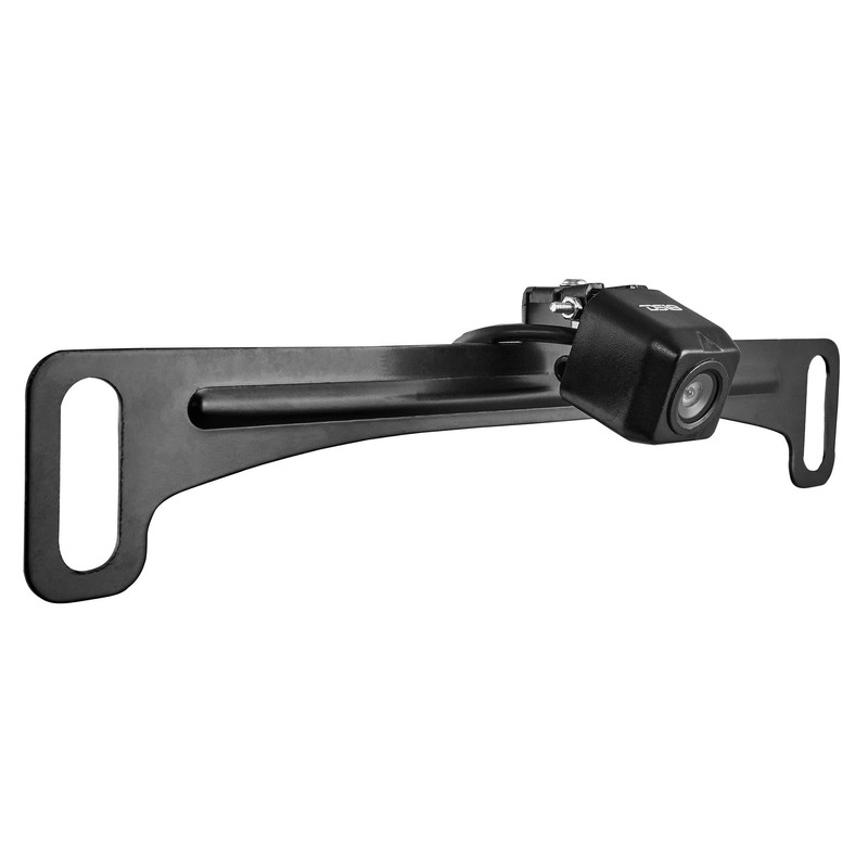 DS18 RCNLP/BK Black License Plate Backup Camera, Parking Guide, Waterproof,