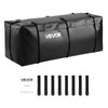VEVOR Hitch Cargo Carrier Bag, Waterproof 840D PVC, 46.65 x