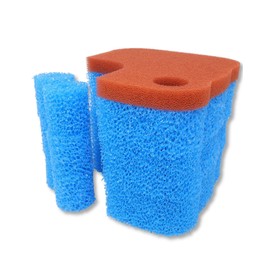 gws Replacement Filter Set Suitable for Oase Biomaster 600 Thermo & BioMaster 2 - 10 PPI & 30 PPI Filter Foam for EasyClean Pre-Filter Chamber & Main Filter - Made in Germany