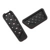 2PCS Accelerator Brake Pedals Anti Slip Foot Rest Plate Replacement