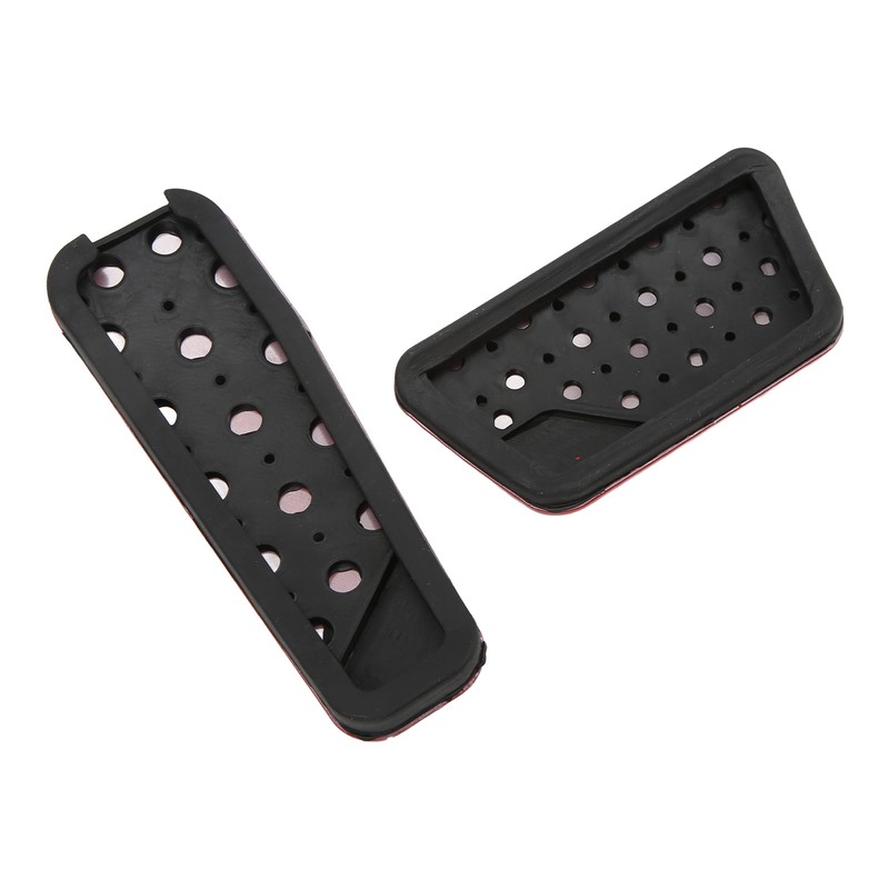 2PCS Accelerator Brake Pedals Anti Slip Foot Rest Plate Replacement