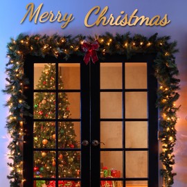 Flechllary 100 LED Christmas String Lights, 39FT Indoor Christmas Lights Plug-in with 8 Modes & Timer & Memory Function, Waterproof Christmas Lights Outdoor for Holiday Party Christmas Tree Decor