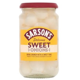 Sarsons Sweet & Mild Silverskin Onions 460g