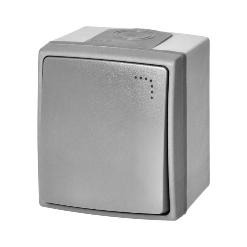 Miratic Surface-Mounted Light Switch with Backlight High-Quality Toggle Switch Surface-Mounted