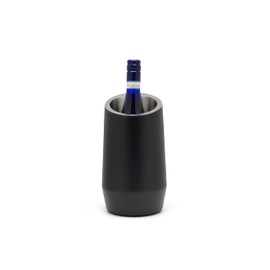 Leopold Vienna Bottle Cooler, Stainless Steel 304, Black, 139 x 139 x 250