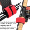 QZKJQDD Pack of 9 Fishing Rod Straps, Fishing Rod Bands,