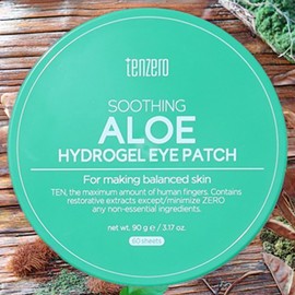 TENZERO Eye Area Skin Eye Patch Set Soothing Aloe Hydrogel Eye Patches, 2 Pieces, 60 Pieces / TENZERO 눈가 피부 아이 패치 세트 수딩 알로에 하이드로겔 아이패치 2개 60개입