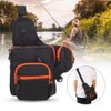 Polyester Multi Functional Fishing Tackle Crossbody Bag Outdoor Sports Hiking
