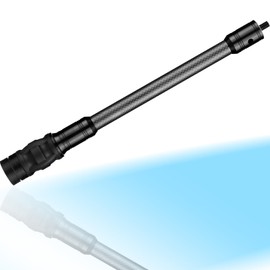 GQT Archery Bow Stabilizer for Compound Bow, Carbon Fiber Bow Balance Bar, Damping System and Weights Kit, 10 in