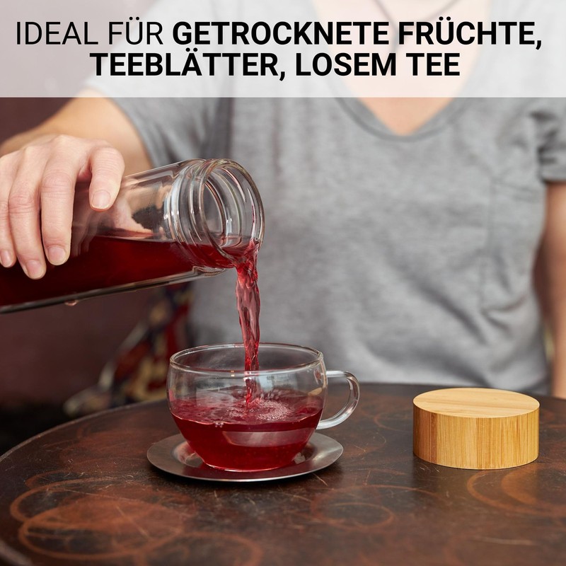 Uakeii Tea Bottle with Strainer